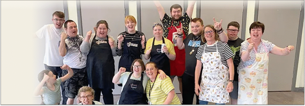 A group picture of Charlotte Nichols and Creating Adventures